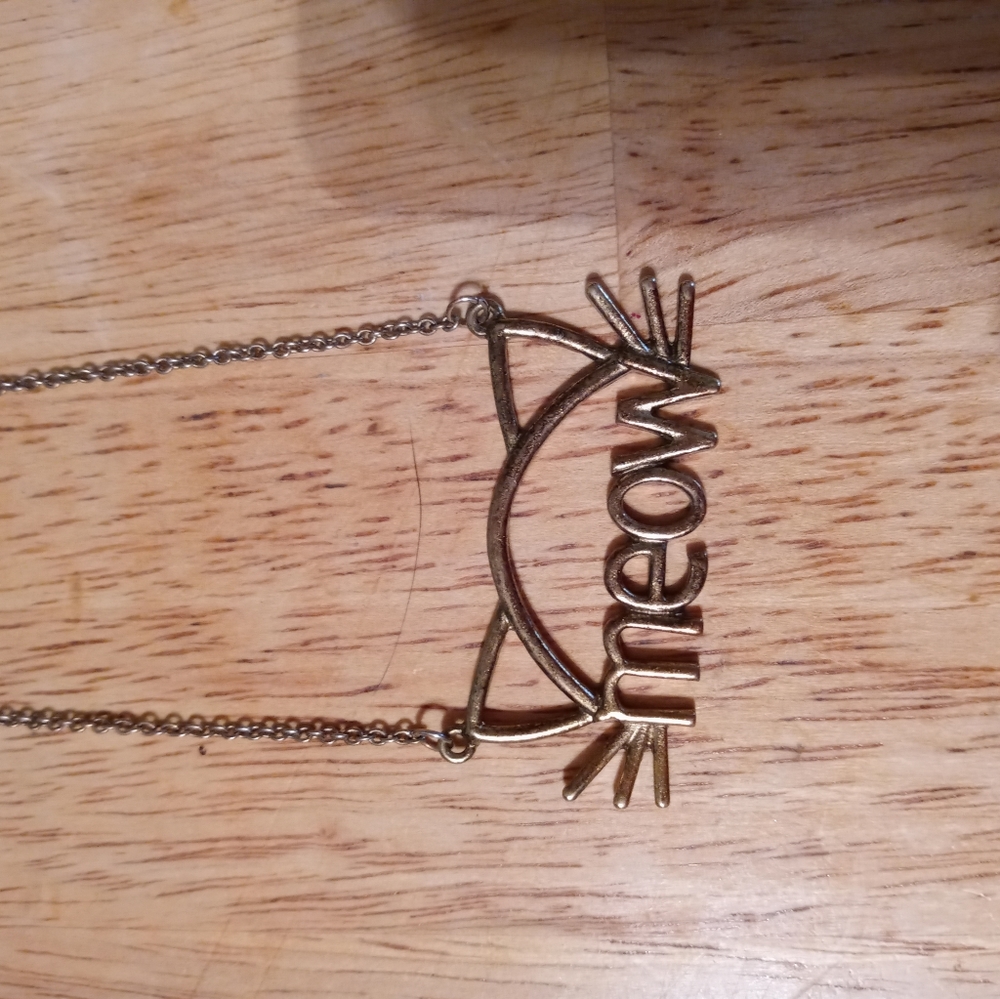 "Meow" Necklace